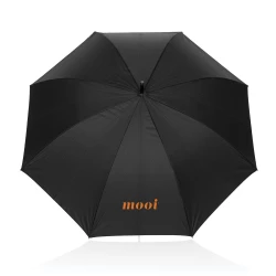 Swiss Peak Vero Aware™ RPET 25” umbrella w luxe handle (P850.7501)-4