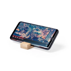 Bamboo keyring, phone stand (V0964-00)-2