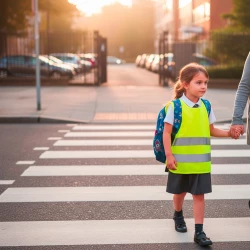Reflektierende Kinderwarnweste | Nestana (VA074-08)-2