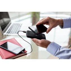 Power bank 8000 mAh Mauro Conti, ładowarka bezprzewodowa 5W | Eric (V0134-03)-2