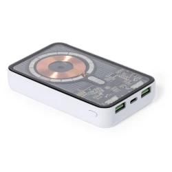 Magnetyczny bezprzewodowy power bank 5000 mAh, ładowarka bezprzewodowa 15W (V1335-02)-4