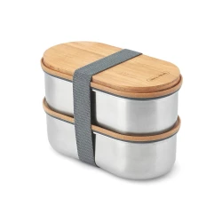 Lunchbox, pudełko śniadaniowe Black+Blum Double Bento (P439.2002)