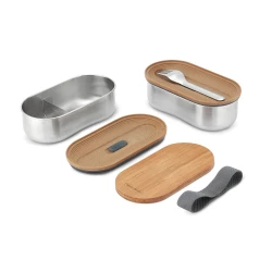 Lunchbox, pudełko śniadaniowe Black+Blum Double Bento (P439.2002)-4