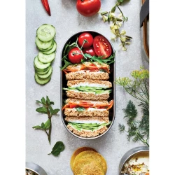 Lunchbox, pudełko śniadaniowe Black+Blum Double Bento (P439.2002)-19