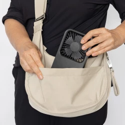 Aervina RCS recycled plastic re-chargeable desk fan (P457.0801)-11