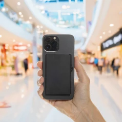 Magnetyczne etui na kartę kredytową, ochrona RFID (P820.9501)-7