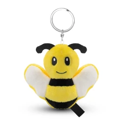 RPET plush bee, keyring | Miro (HE851-08)-2
