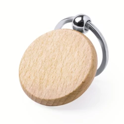 Wooden keyring (V0724-17)-3