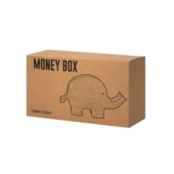 Wooden money box 