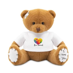 Teddybär mit T-Shirt | Nicky Love (HE247-18)-7