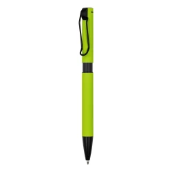 Ball pen with cord clip | Amara (V1423/W-10)-3