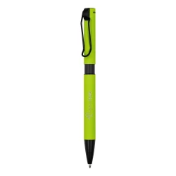 Ball pen with cord clip | Amara (V1423/W-10)-5