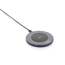 Ładowarka bezprzewodowa 10W Terra, aluminium z recyklingu (P308.672)-5