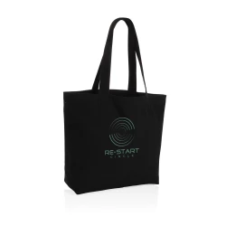 Impact Aware™ 240 gsm rcanvas shopper w/pocket undyed (P762.961)-4