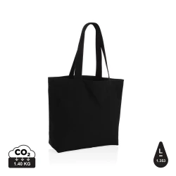 Impact Aware™ 240 gsm rcanvas shopper w/pocket undyed (P762.961)-6