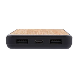 Bezprzewodowy power bank 8000 mAh, ładowarka bezprzewodowa 5W, RABS (P322.389)-6