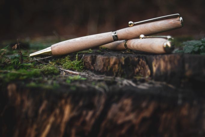 Długopisy bambusowe